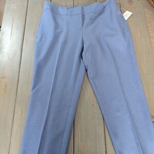 Kasper Blue Heron Dress Pants Size 10 NWT Straight Leg Career Work